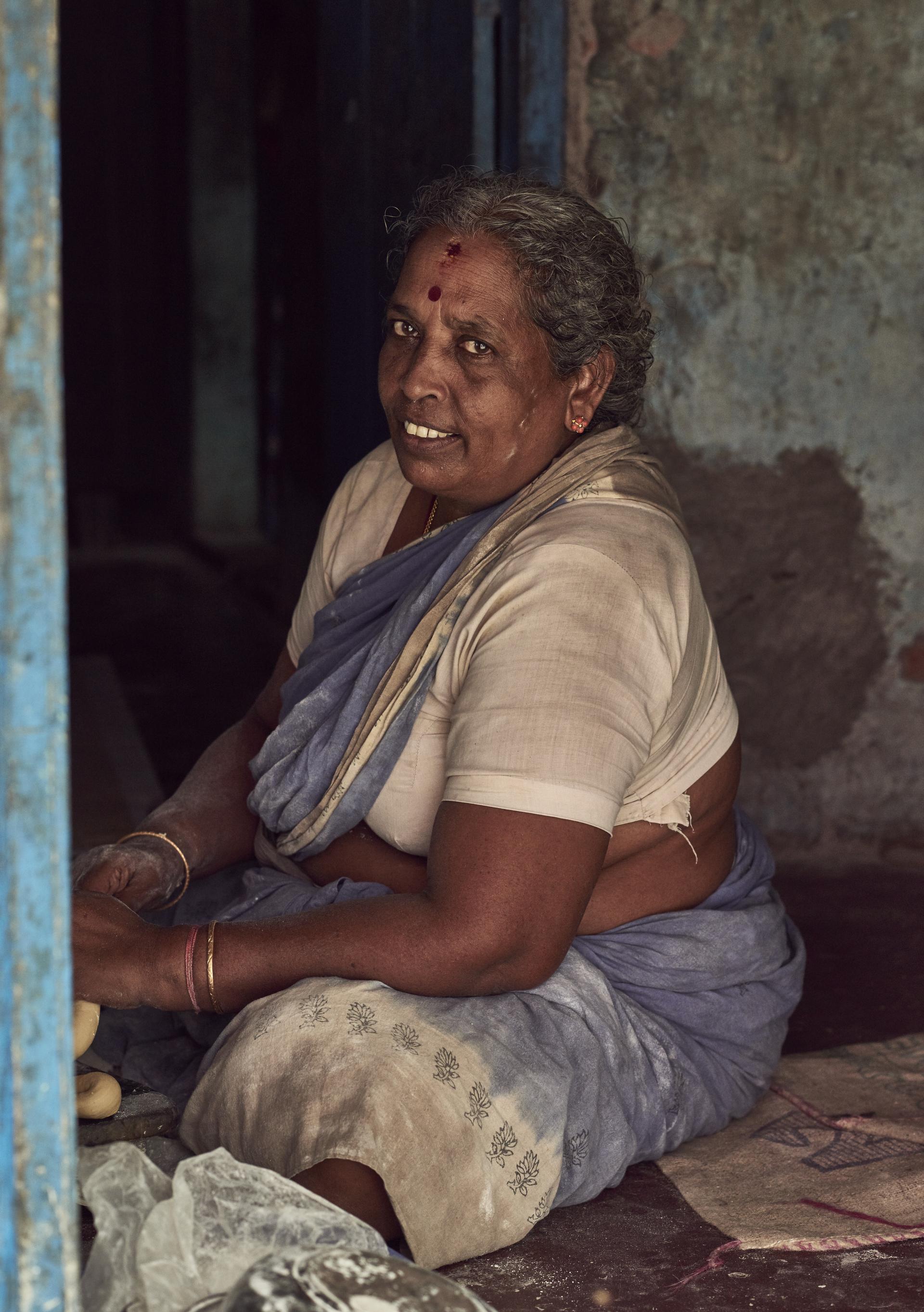 India — Femme souriant